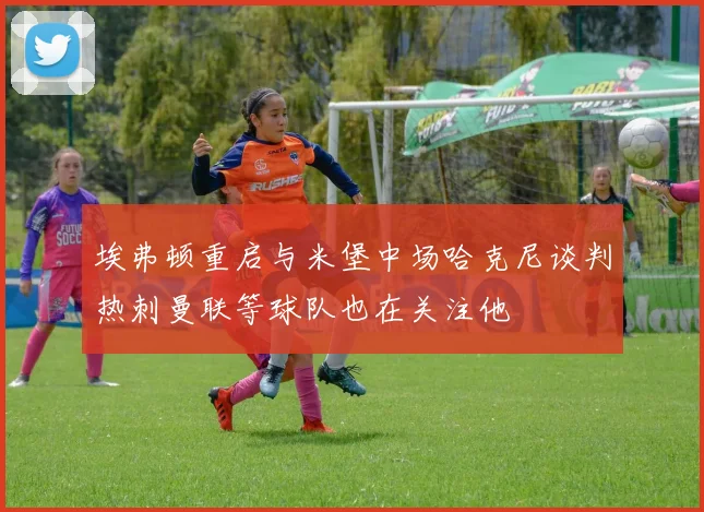 埃弗顿重启与米堡中场哈克尼谈判热刺曼联等球队也在关注他